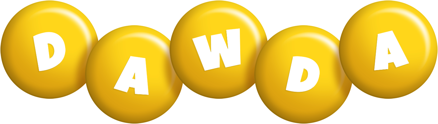 Dawda candy-yellow logo