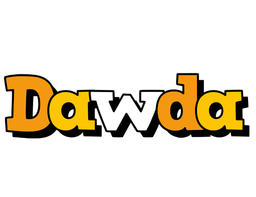 Dawda cartoon logo