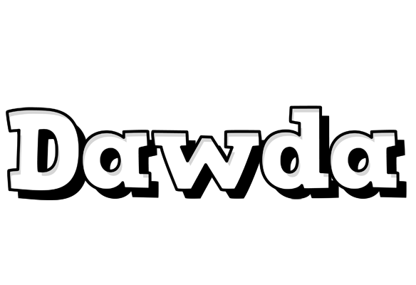 Dawda snowing logo