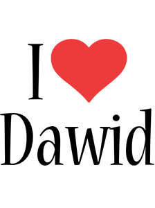 Dawid i-love logo