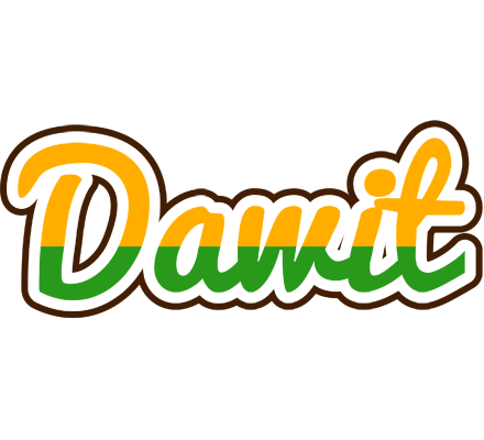 Dawit banana logo