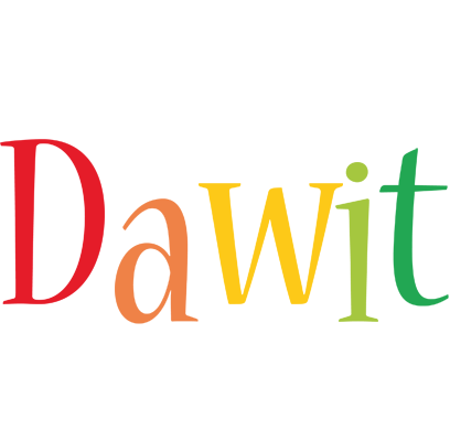 Dawit birthday logo