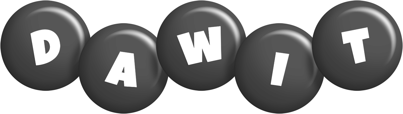 Dawit candy-black logo