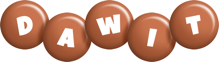 Dawit candy-brown logo
