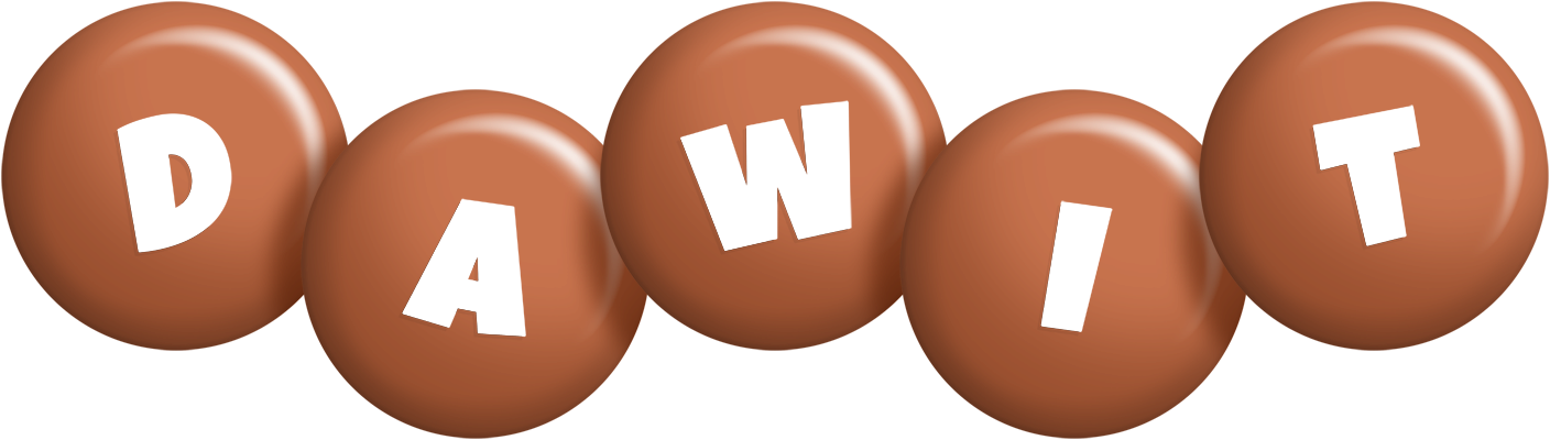 Dawit candy-brown logo