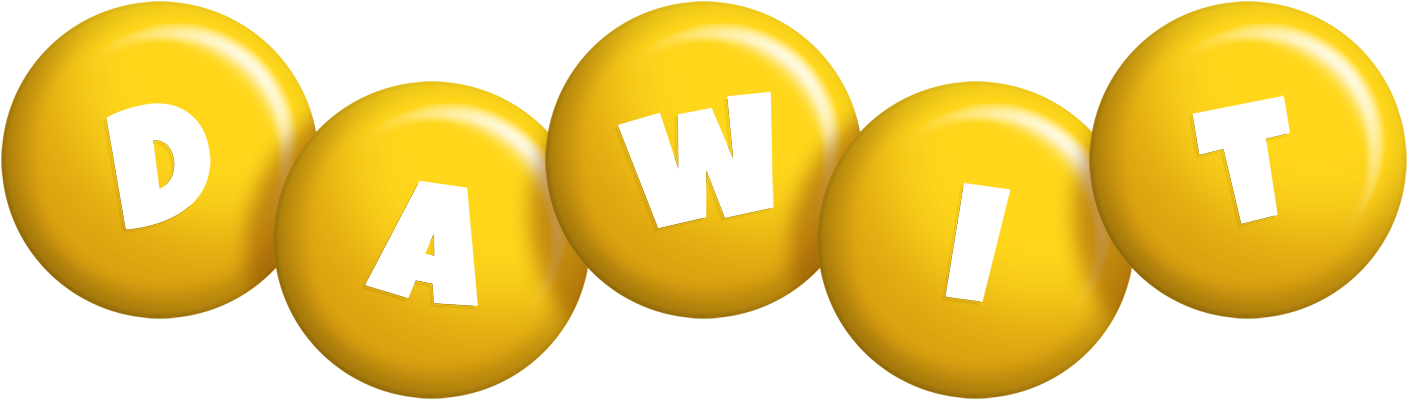 Dawit candy-yellow logo