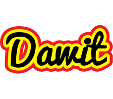 Dawit flaming logo
