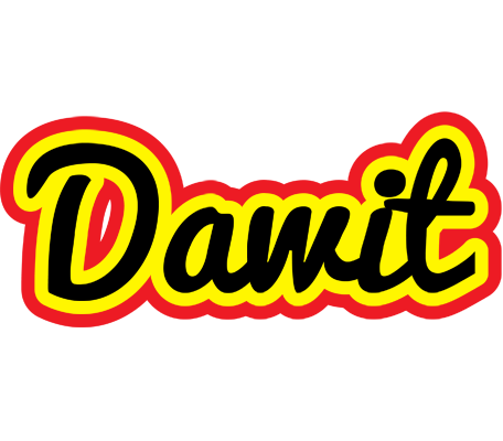 Dawit flaming logo