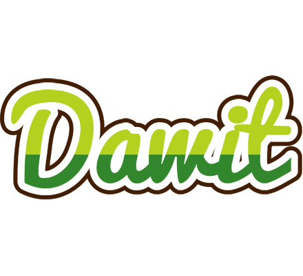 Dawit golfing logo
