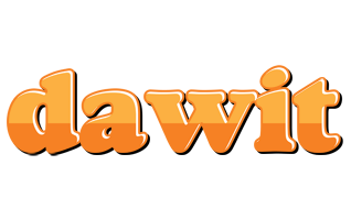 Dawit orange logo