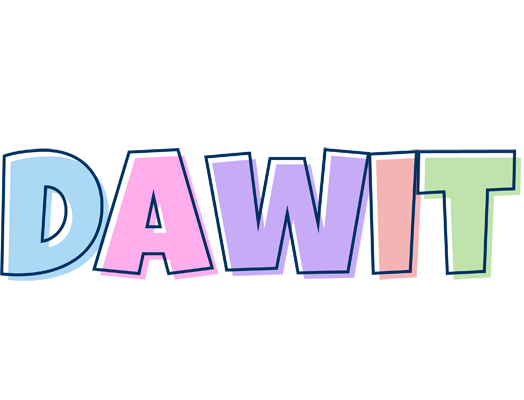 Dawit pastel logo