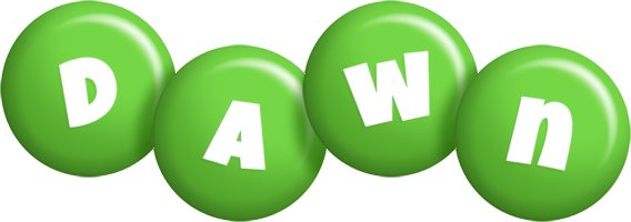 Dawn candy-green logo