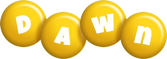 Dawn candy-yellow logo