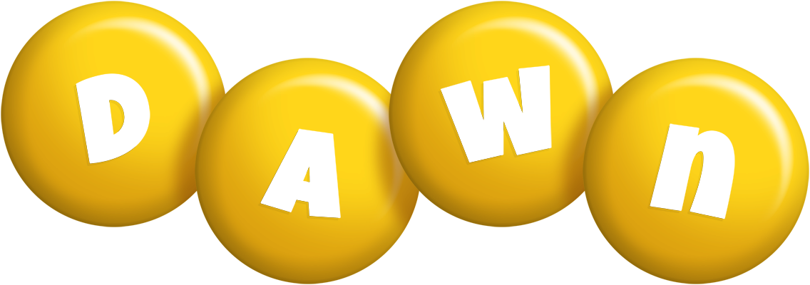 Dawn candy-yellow logo