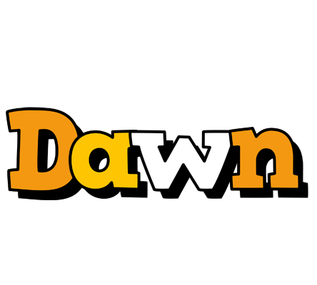 Dawn cartoon logo