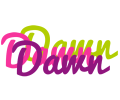 Dawn flowers logo