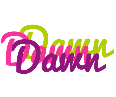 Dawn flowers logo