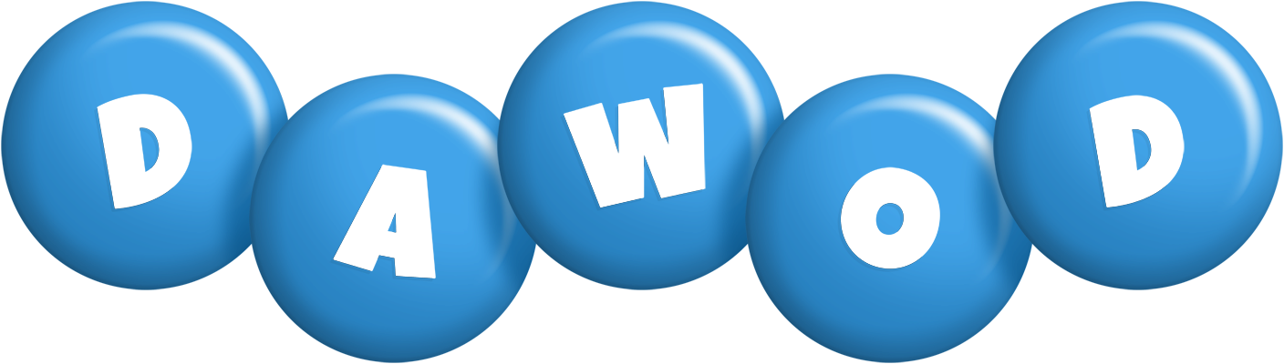 Dawod candy-blue logo