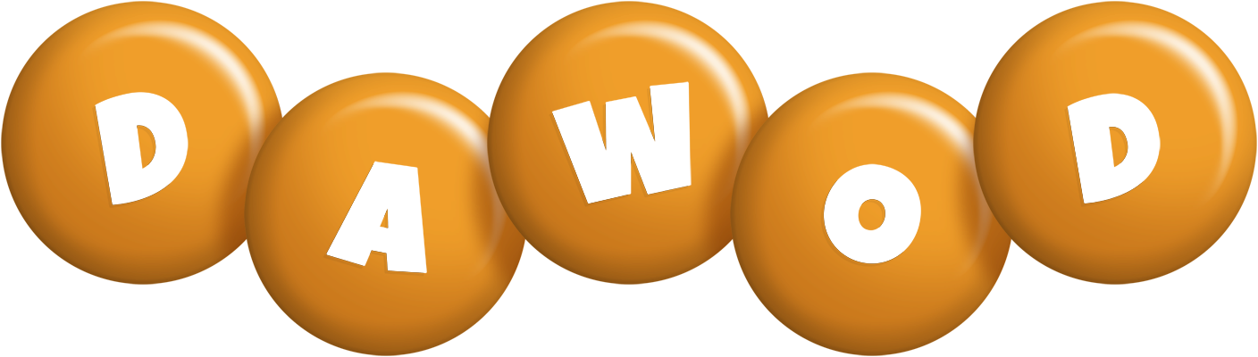 Dawod candy-orange logo