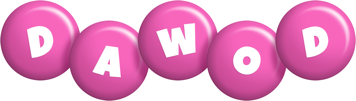Dawod candy-pink logo