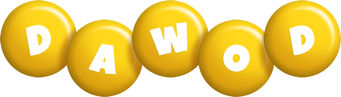 Dawod candy-yellow logo