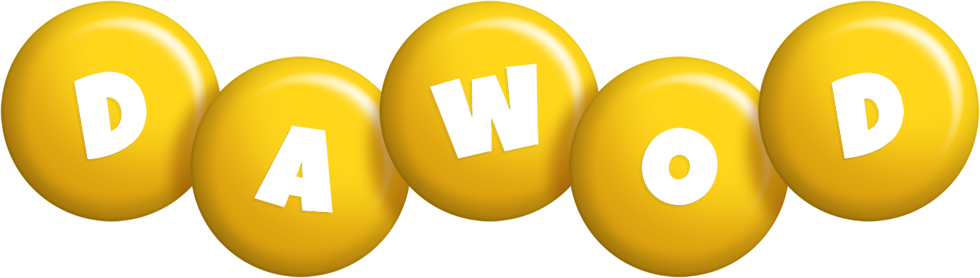 Dawod candy-yellow logo