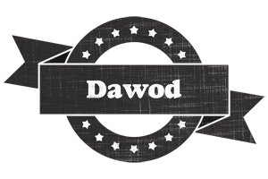 Dawod grunge logo