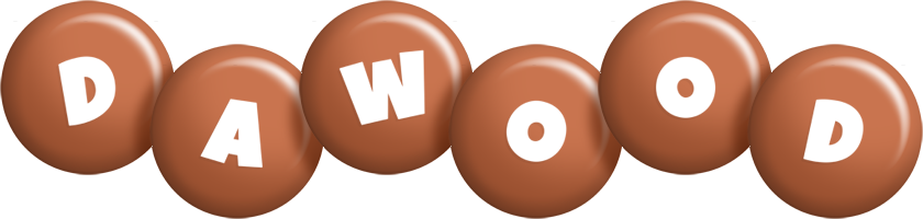Dawood candy-brown logo
