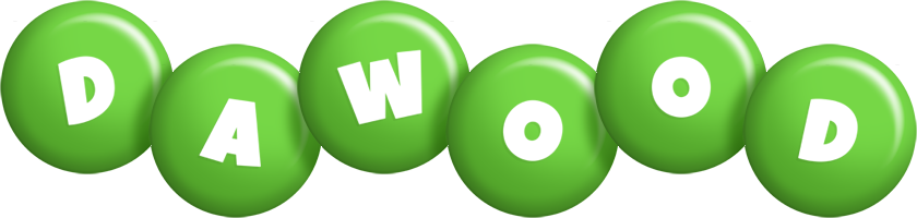 Dawood candy-green logo