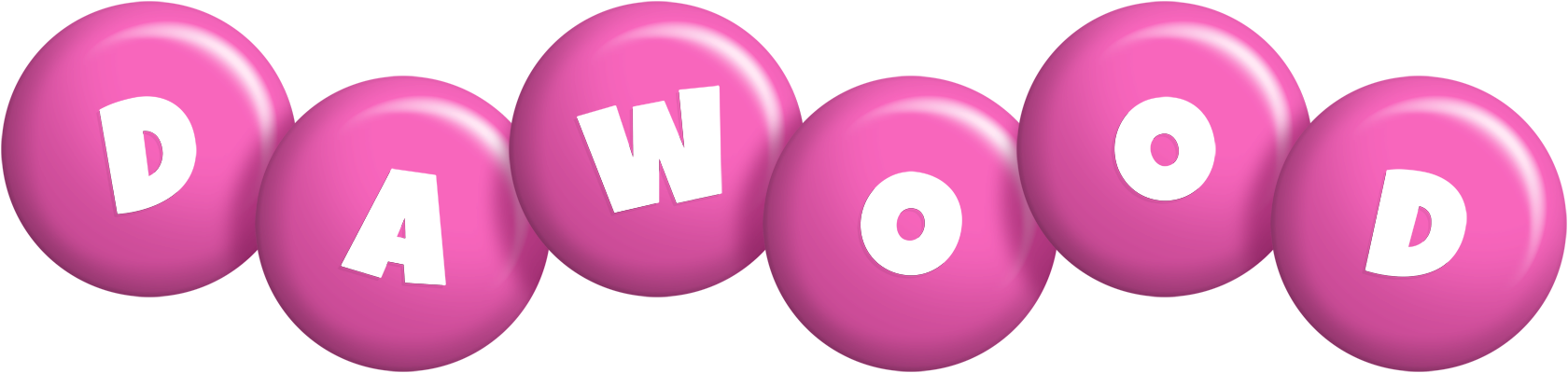 Dawood candy-pink logo