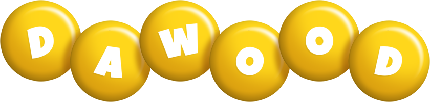 Dawood candy-yellow logo