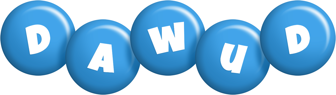 Dawud candy-blue logo