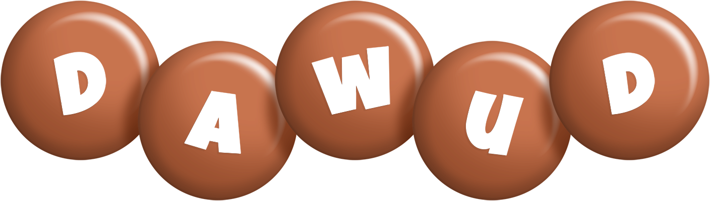 Dawud candy-brown logo