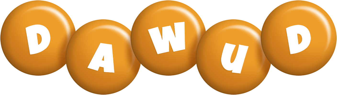 Dawud candy-orange logo