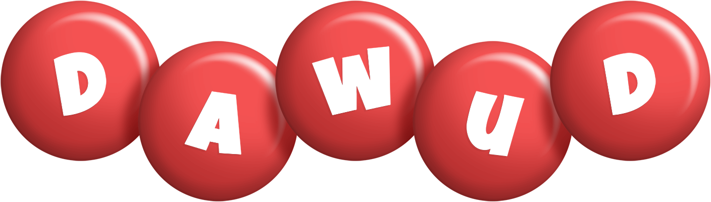 Dawud candy-red logo