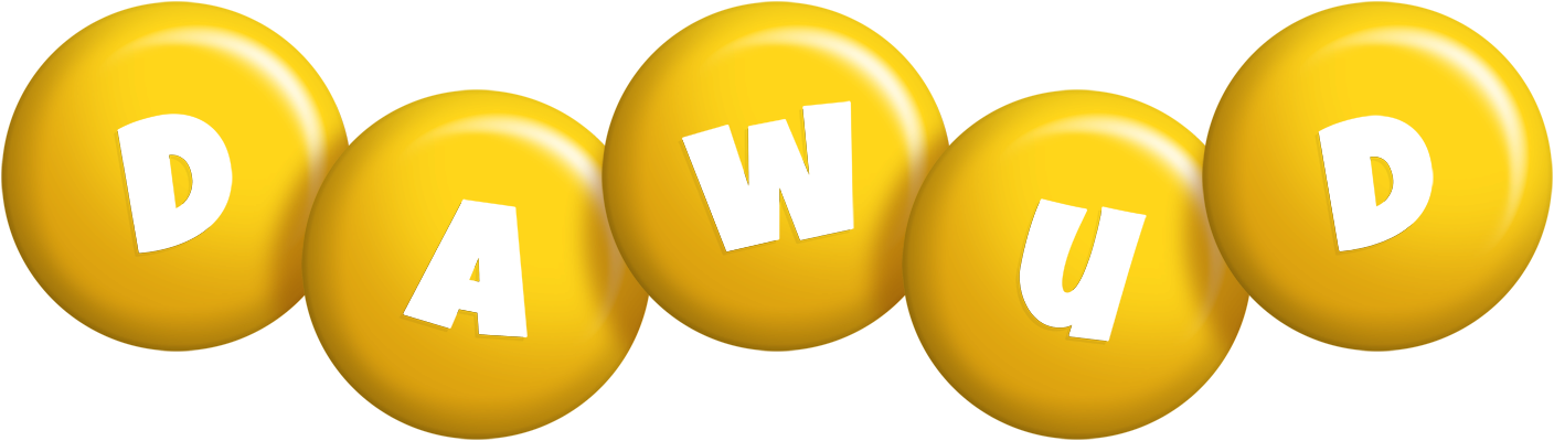 Dawud candy-yellow logo