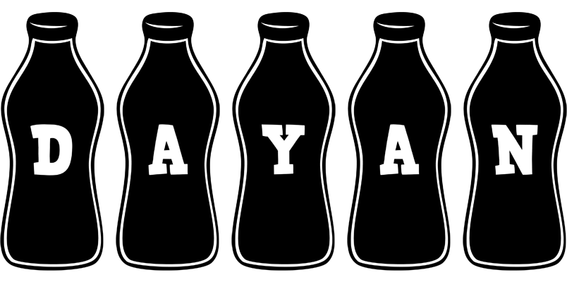 Dayan bottle logo
