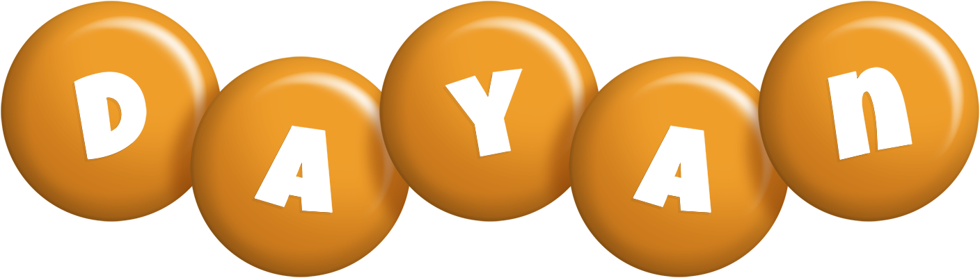 Dayan candy-orange logo