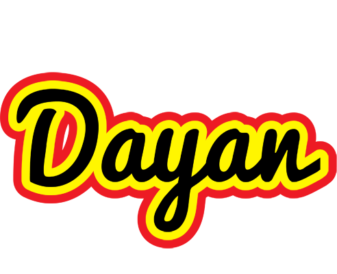 Dayan flaming logo