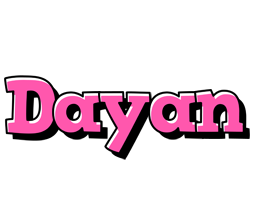 Dayan girlish logo