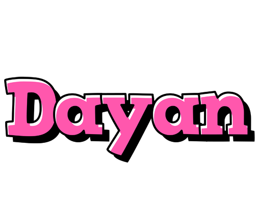 Dayan girlish logo
