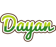 Dayan golfing logo