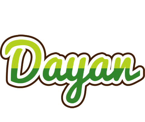 Dayan golfing logo