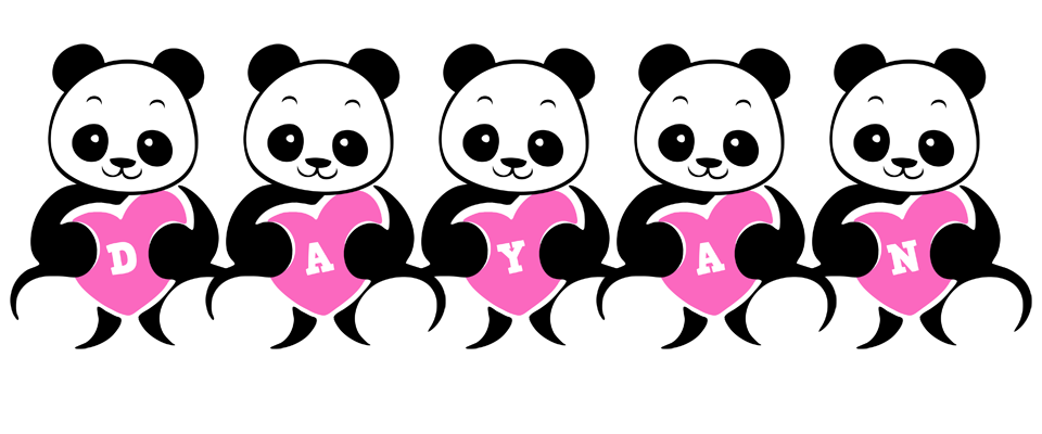 Dayan love-panda logo