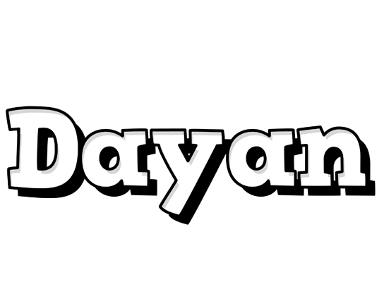Dayan snowing logo