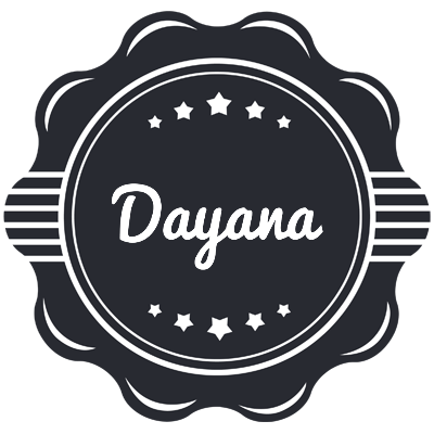 Dayana badge logo