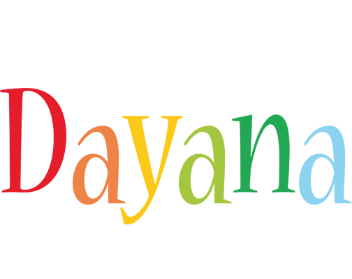 Dayana birthday logo