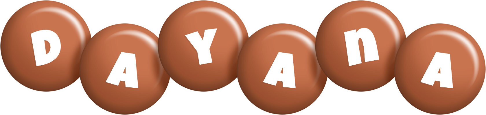 Dayana candy-brown logo