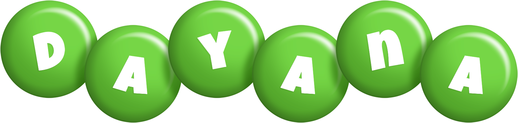 Dayana candy-green logo