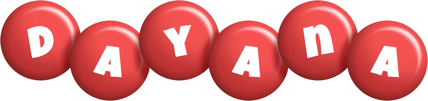 Dayana candy-red logo